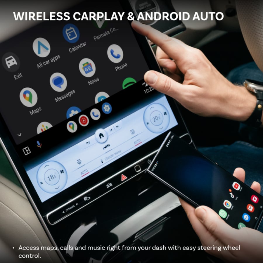 Carplay autokast P3 Pro with 128GB capacity and 8GB RAM supports 4G
