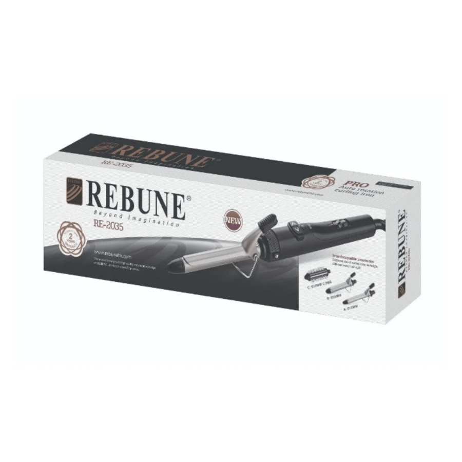 Automatic ribbon hair curler 3 in 1