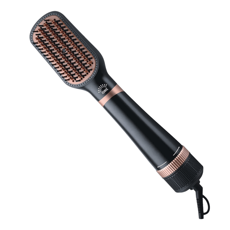 Rebon 2-in-1 brush hairdryer with ions 1300 watts - black