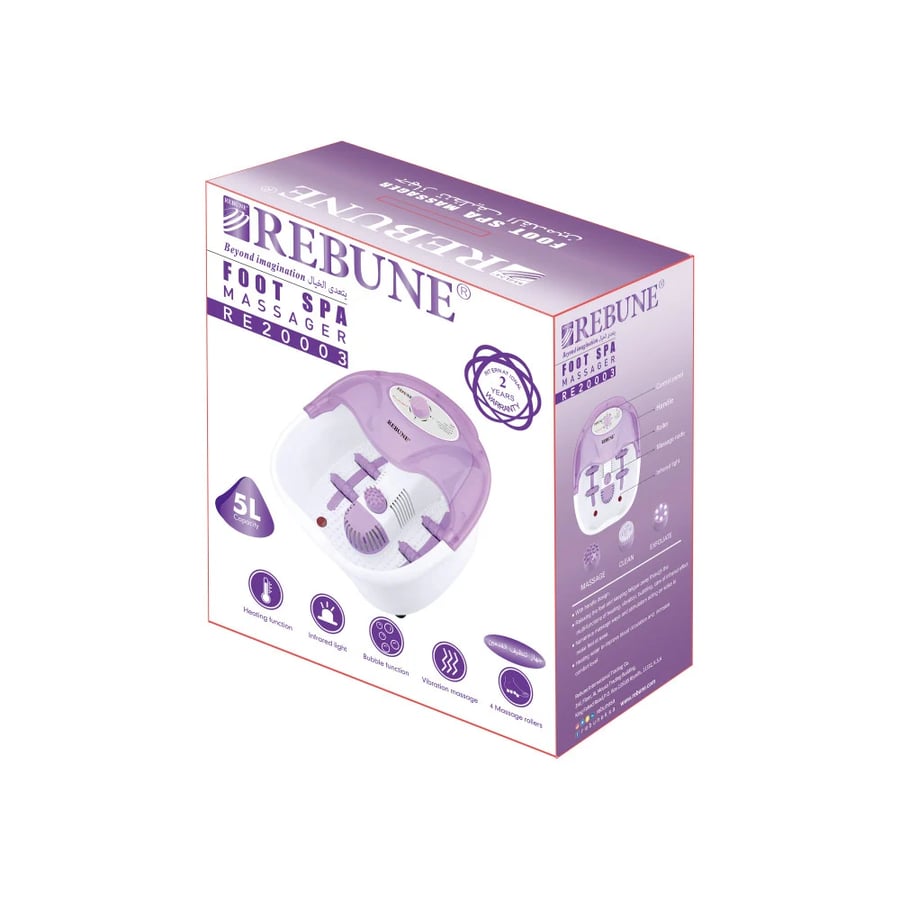 Heated foot cleaning and massage device