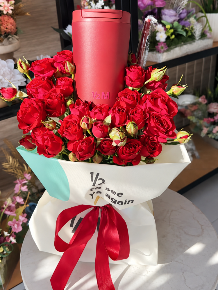 المق البرغندي بوكيه ورد