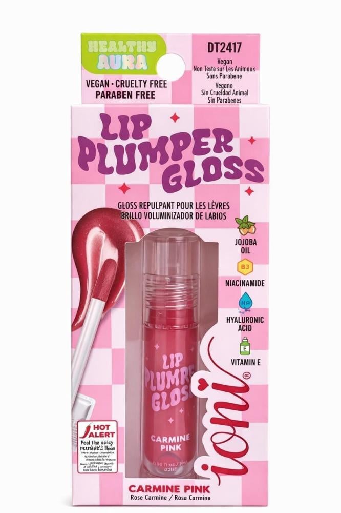 IONI Lip Plumper Gloss – Carmina Pink
