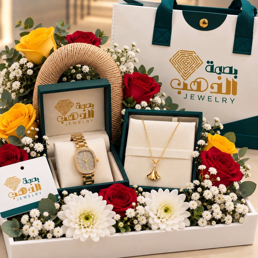 بكيج لمسة ذهب عيار 18