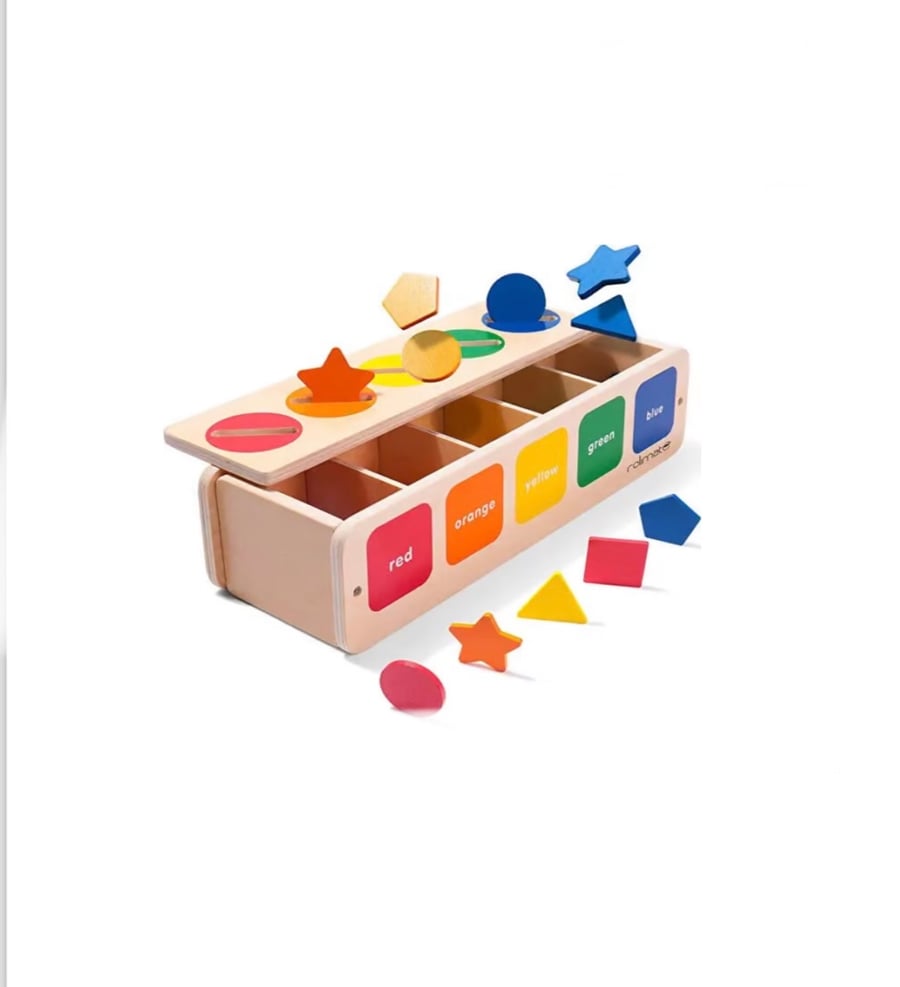 Shape and color classification box