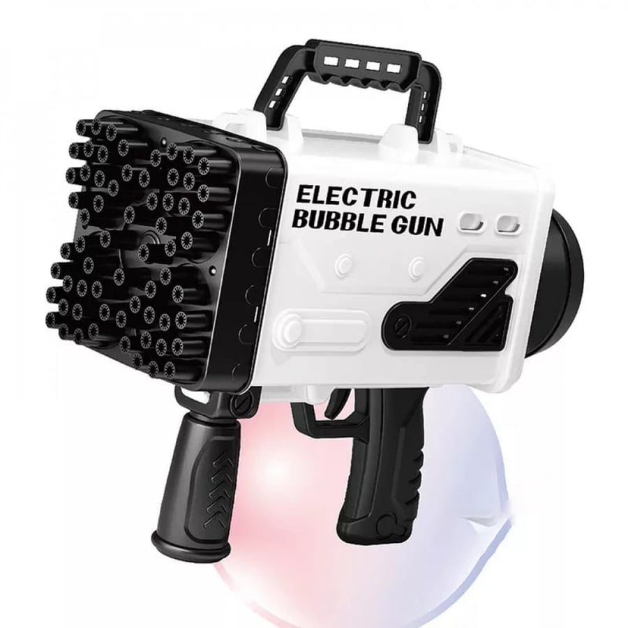 Electric bubble gun