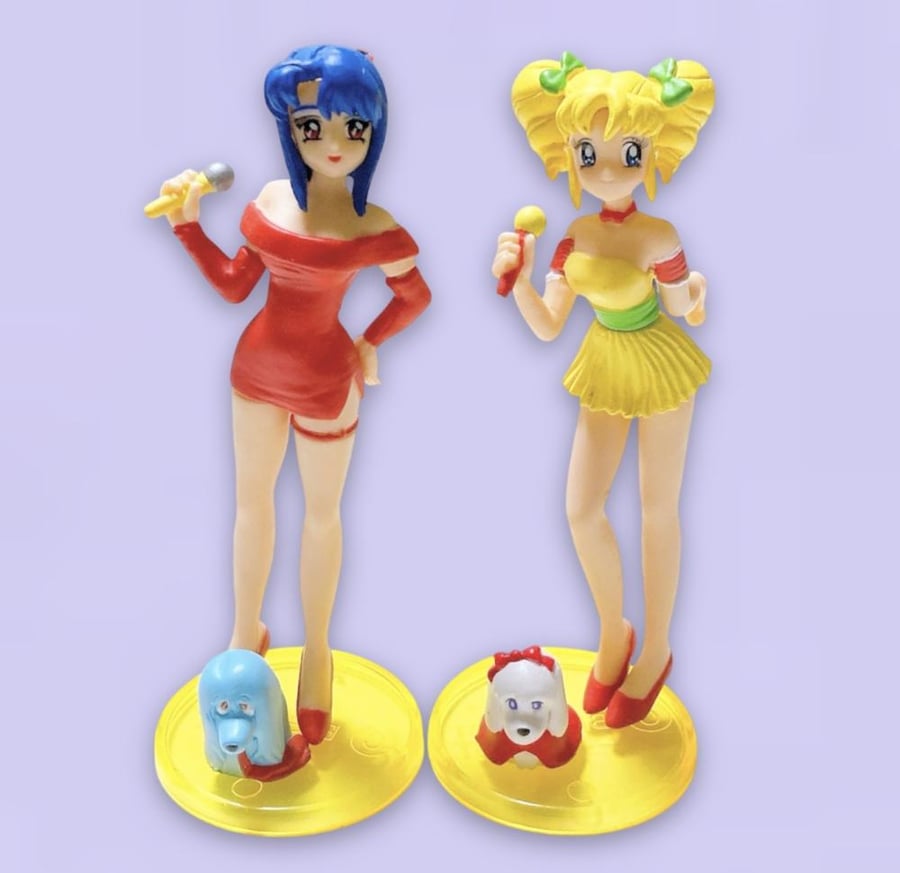 مجموعة ميني فيقرز انمي ايروكا و Idol angel yokoso yoko إصدار 1990