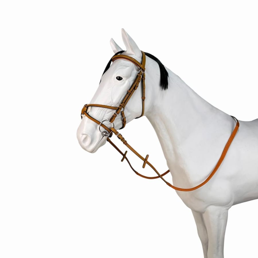 Genuine leather multi-purpose saddle