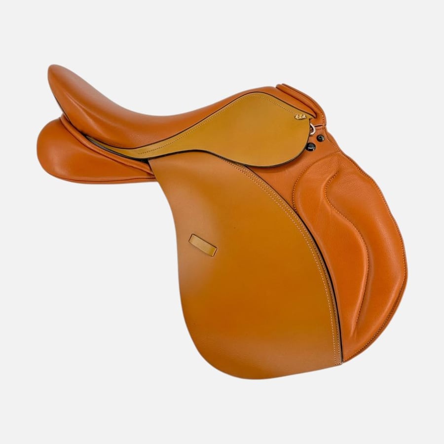 Genuine leather multi-purpose saddle