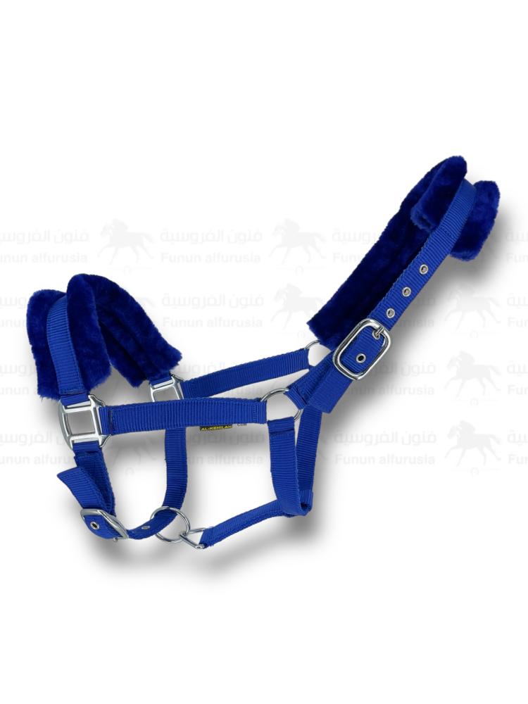 fur-lined halter