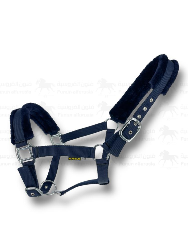 fur-lined halter