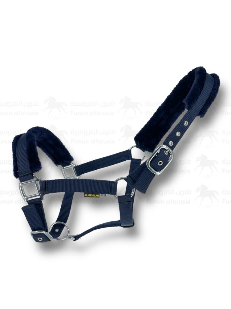 fur-lined halter