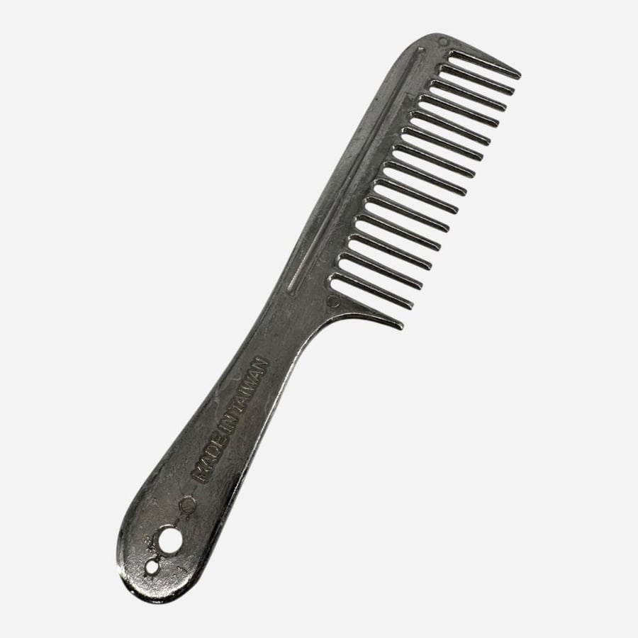 Aluminum Hair Comb with Handle