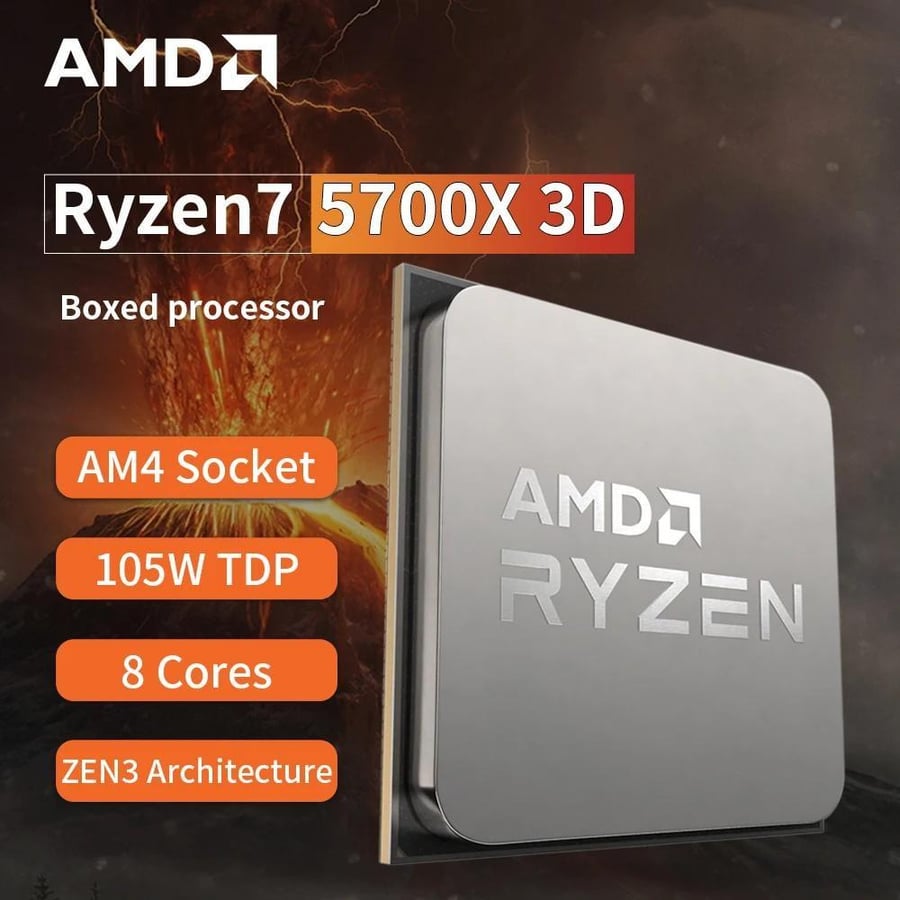 معالج AMD Ryzen 7 5700X3D