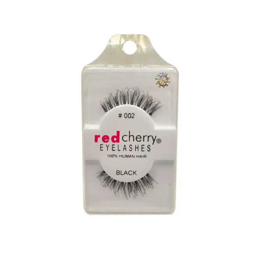 Red Cherry eyelashes, pair - multiple models A