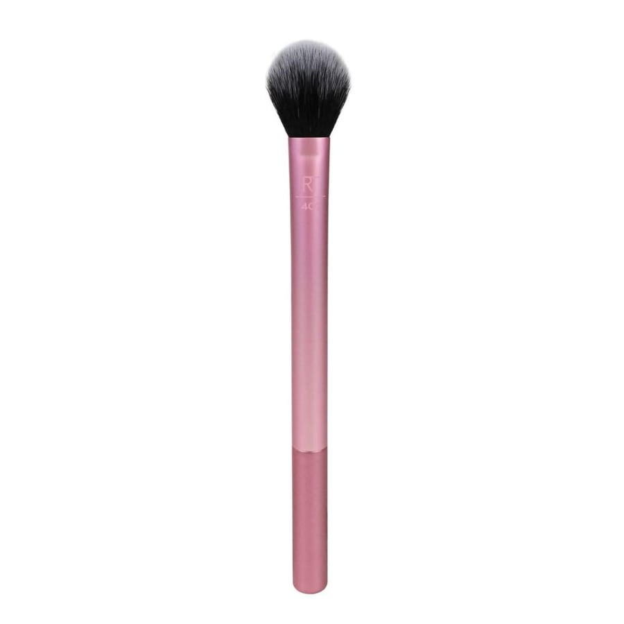 Powder and makeup brush from Real Techniques, 402