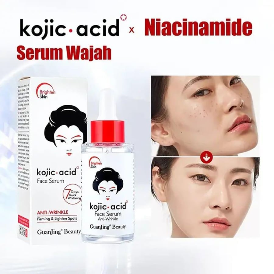 Guanjing Beauty Kojic Acid Face Serum For Anti Wrinkle - 40 Ml