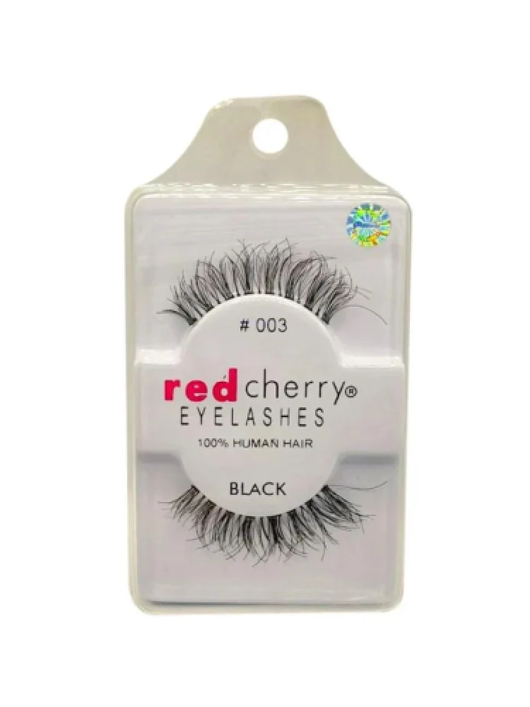Red Cherry eyelashes, pair - multiple models A