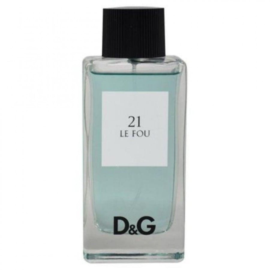 Dolce  Gabbana Le Fou 21 Eau De Toilette For Men 100ml