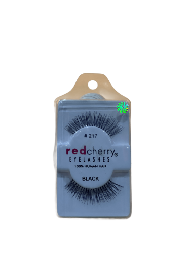 Red Cherry eyelashes, pair - multiple models A