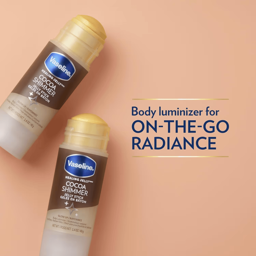 Vaseline Healing Jelly Cocoa Shimmer Jelly Stick - 40gm