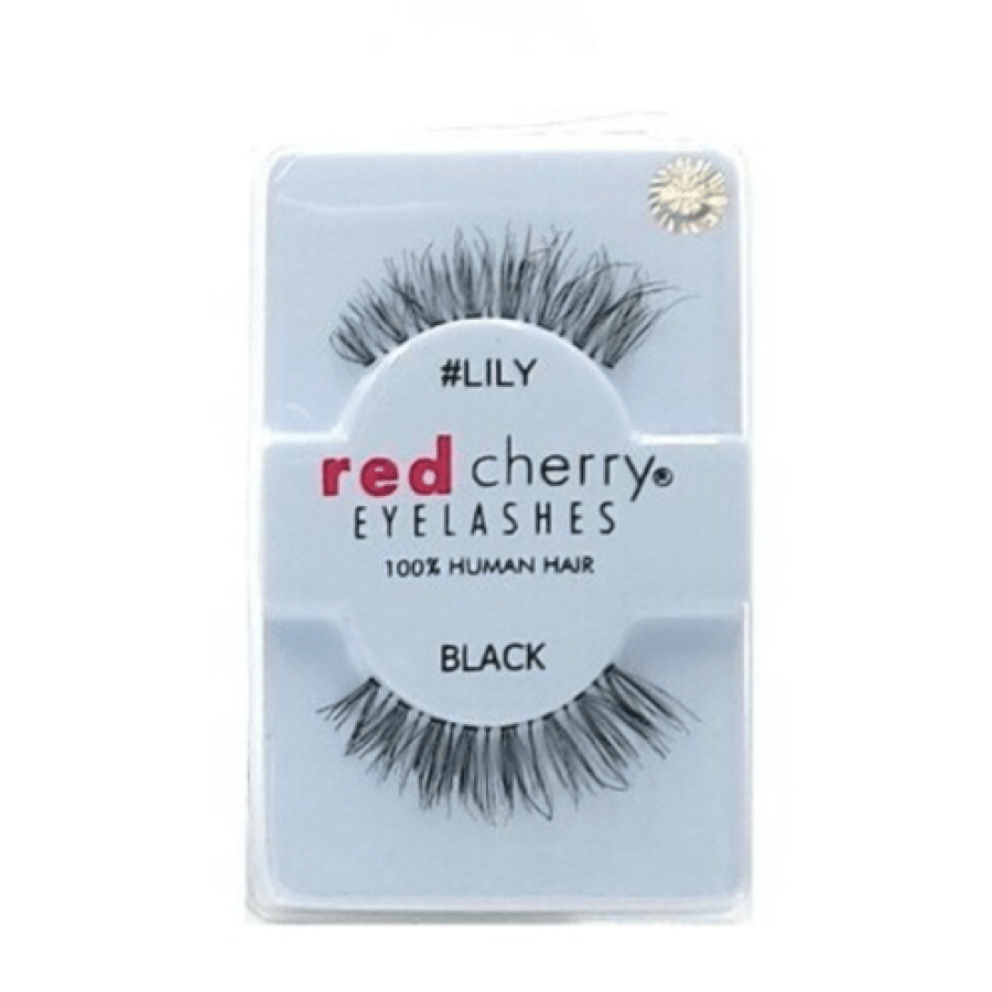 Red Cherry eyelashes, pair - multiple models A