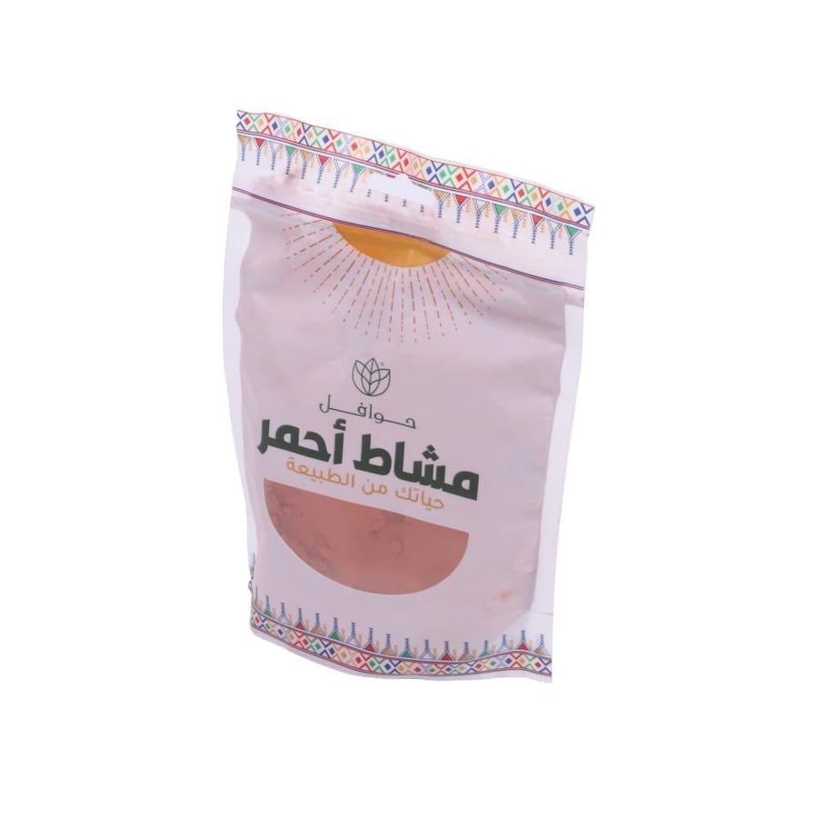مسحوق عشبة مشاط احمر للشعر طبيعي ونقي 100% من حوافل - 250جرام