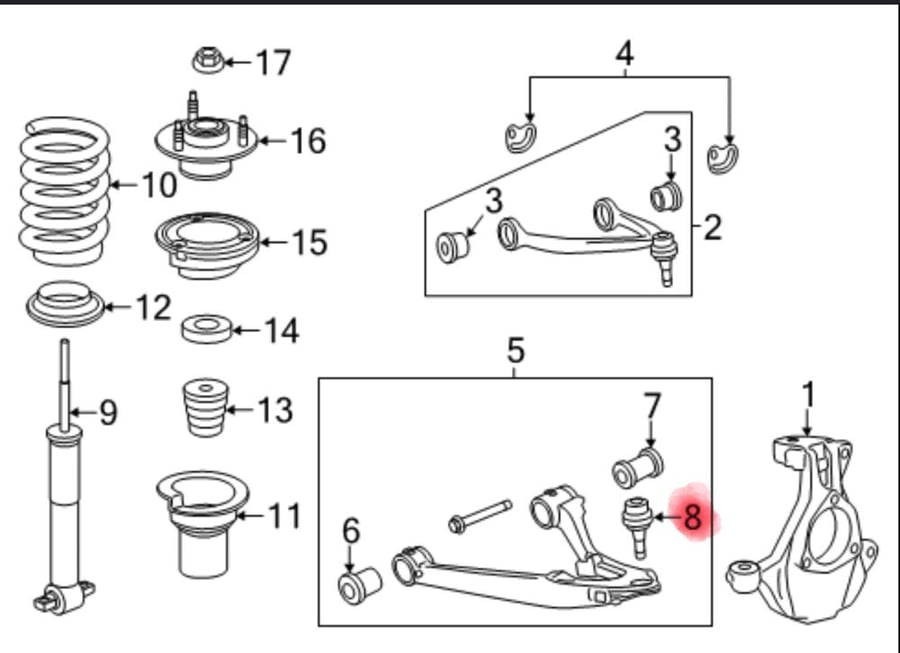 ركبه مقص تحت يوكن+تاهو+سوبر15-20