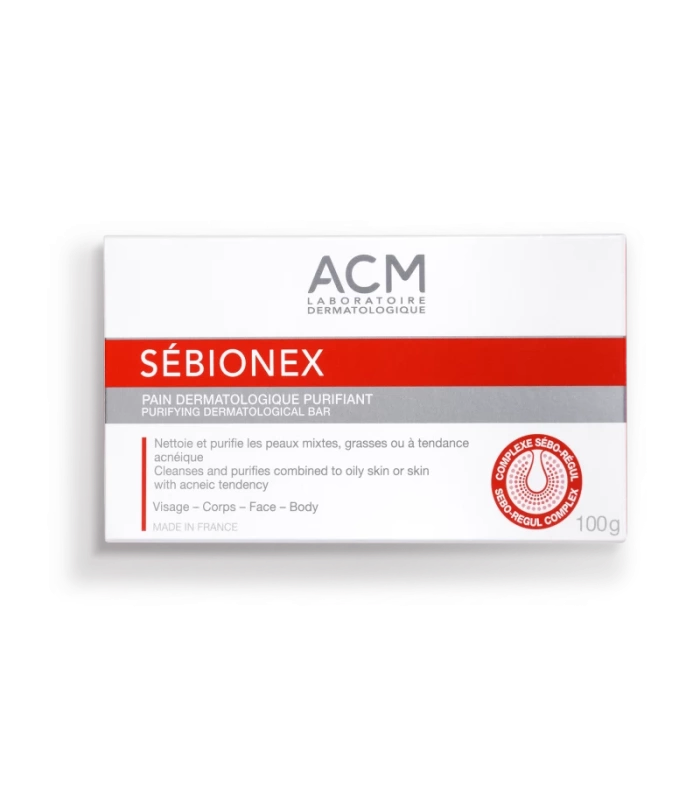 ACM Sebionex Dermatological Purifying Bar - 100g
