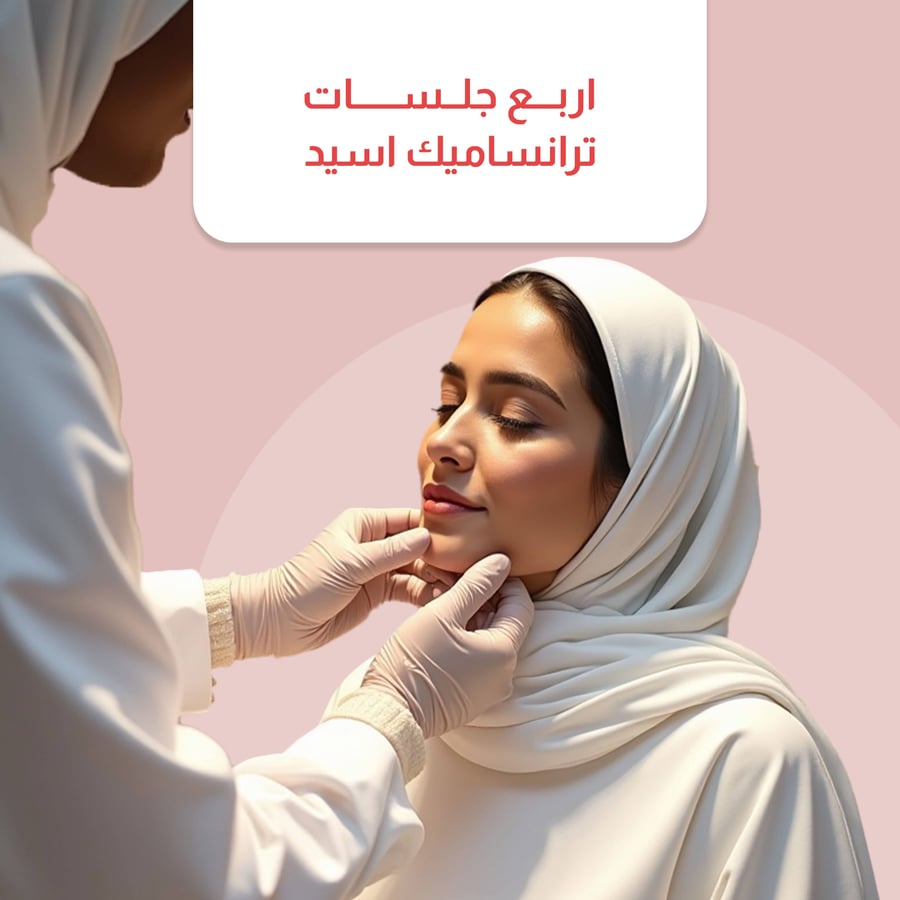 اربع جلسات ترانساميك اسيد