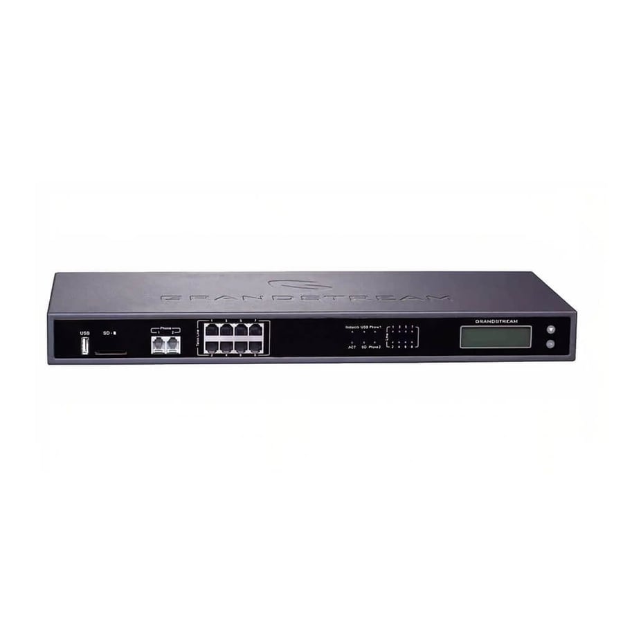 سنترال جراند ستريم 8 خطوط خارجيبة 390 تحويلة موديل Grandstream UCM 620