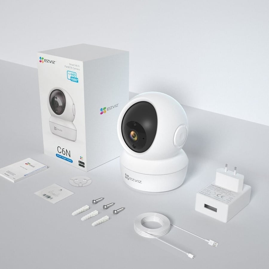 كاميرا EZVIZ C6N متحركة Wi‑Fi بدقة 4MP/2K