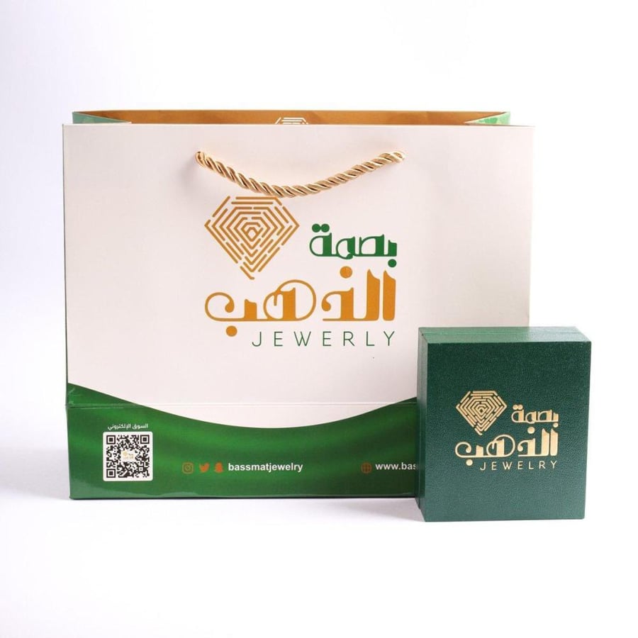 عقد ذهب صافي عيار 21
