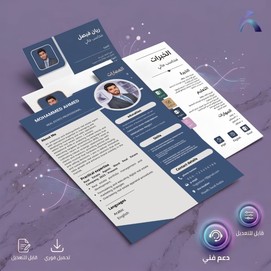Professional CV Template 2 - English