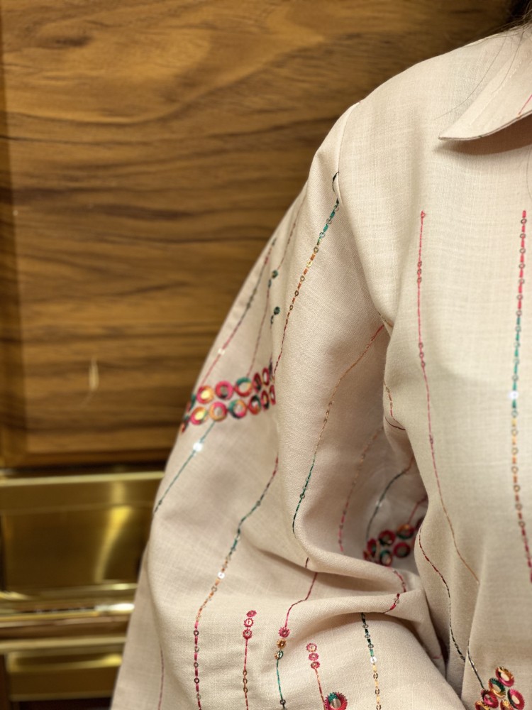 Linen Japanese available in pink and sky blue