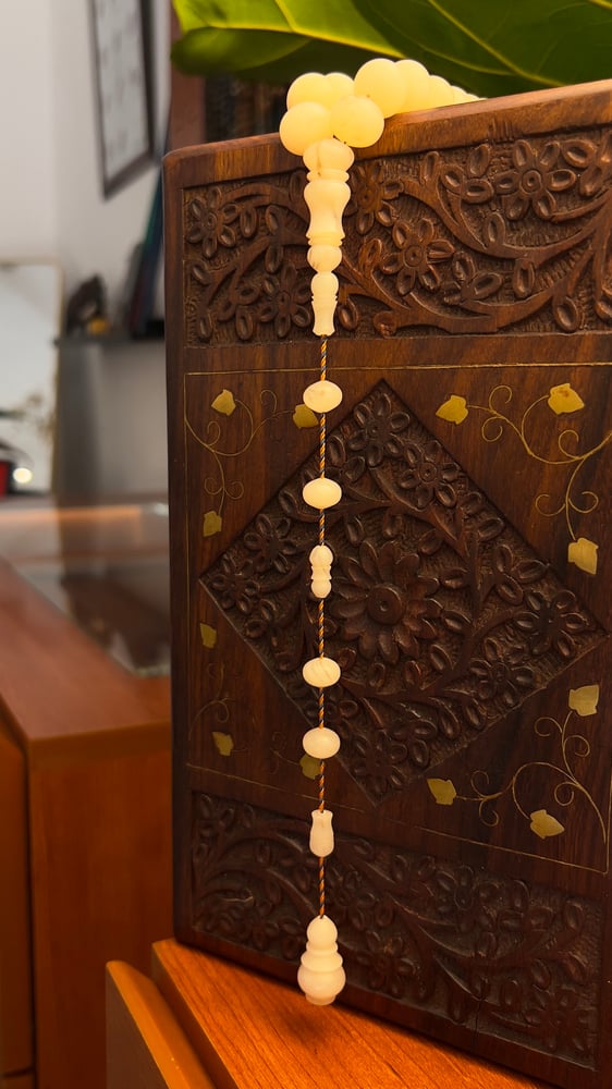 Sterling Istanbulite rosary, workshop Gulf - ownership