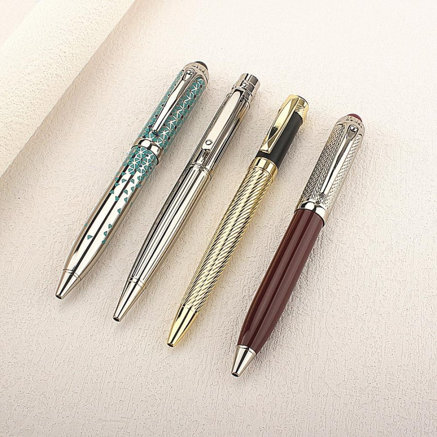 High-quality dual-color metallic gel pen 0.7 millimeter electric dry ink pen National Investment Bank stationery office supplies school supplies pen gel ink roller