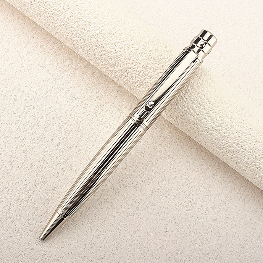 High-quality dual-color metallic gel pen 0.7 millimeter electric dry ink pen National Investment Bank stationery office supplies school supplies pen gel ink roller