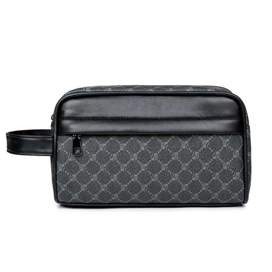 Men's leather handbag handmade with high quality