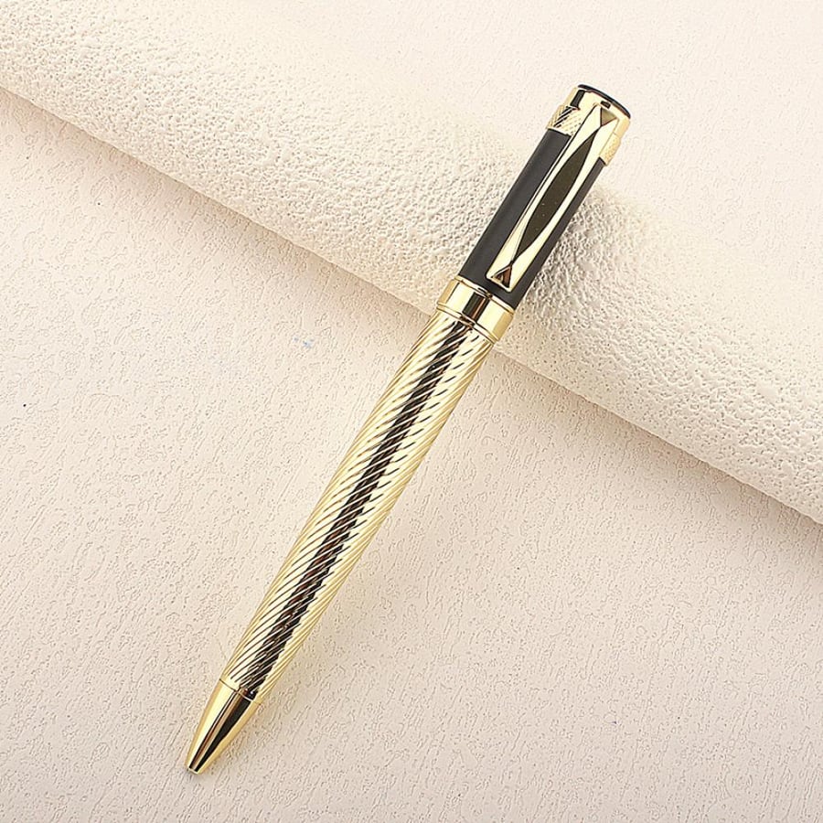 High-quality dual-color metallic gel pen 0.7 millimeter electric dry ink pen National Investment Bank stationery office supplies school supplies pen gel ink roller