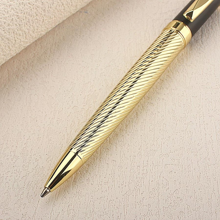 High-quality dual-color metallic gel pen 0.7 millimeter electric dry ink pen National Investment Bank stationery office supplies school supplies pen gel ink roller