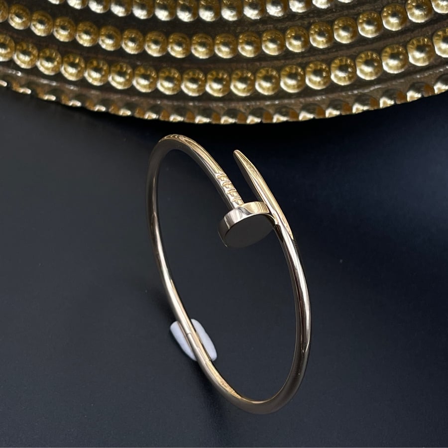 Yellow gold bracelet, 18 karat, size 16