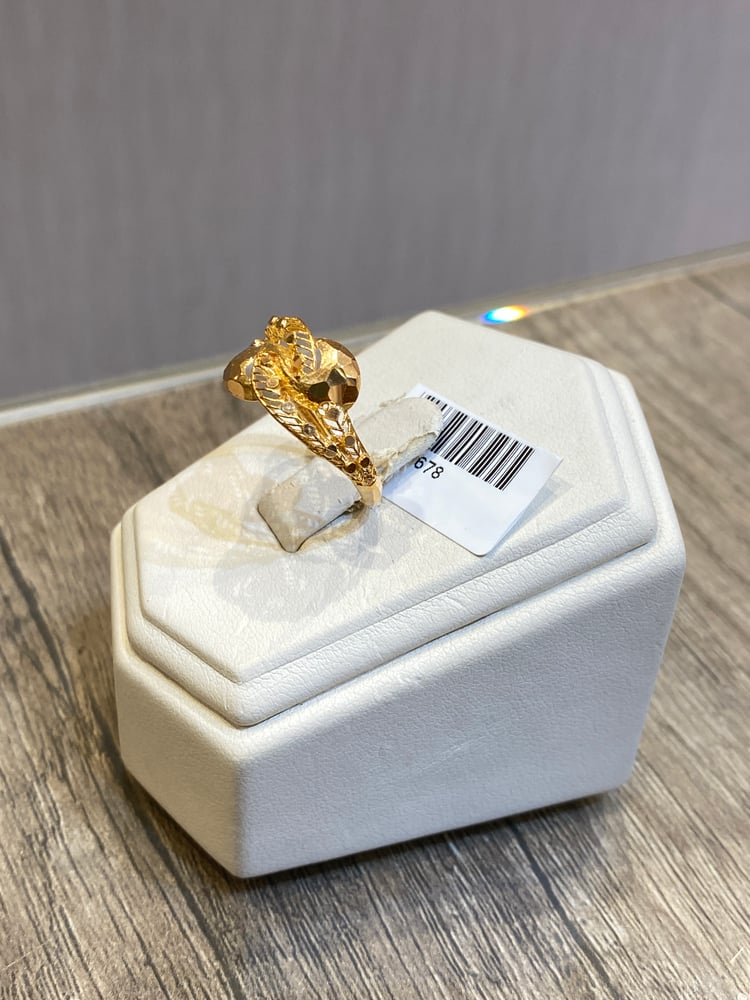 Gold ring 21 karat / R-1678