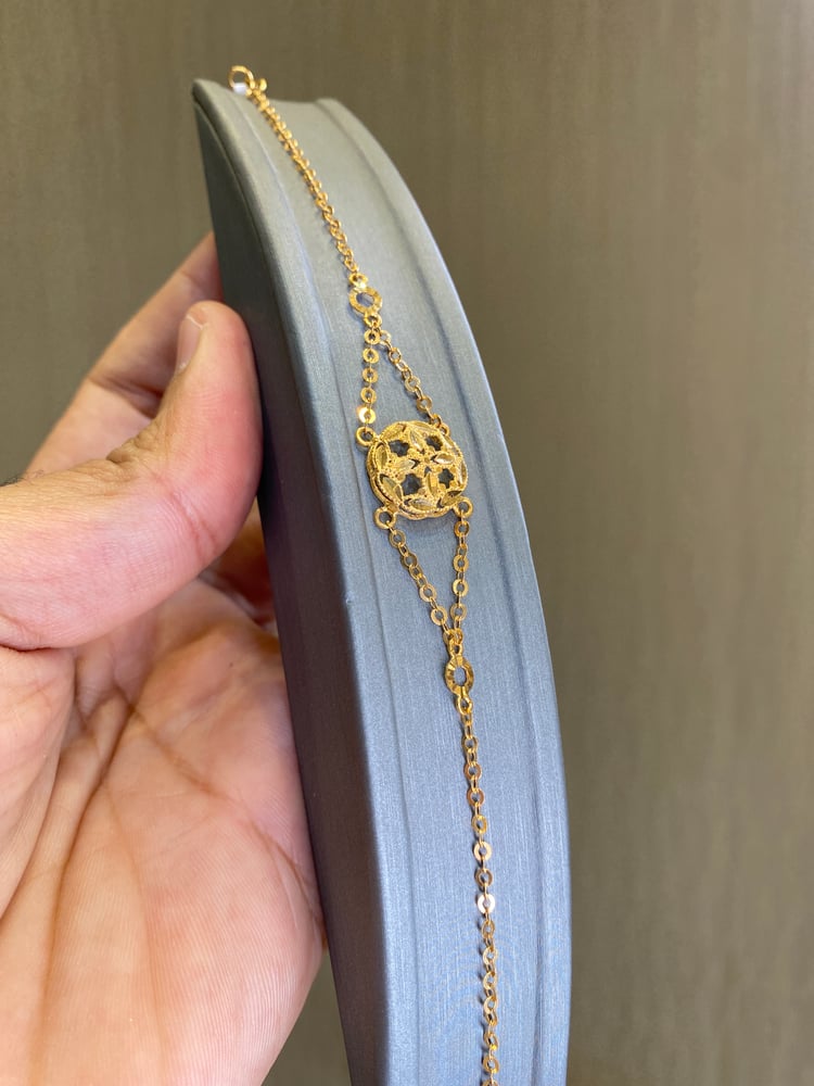 Gold bracelet 21 karat