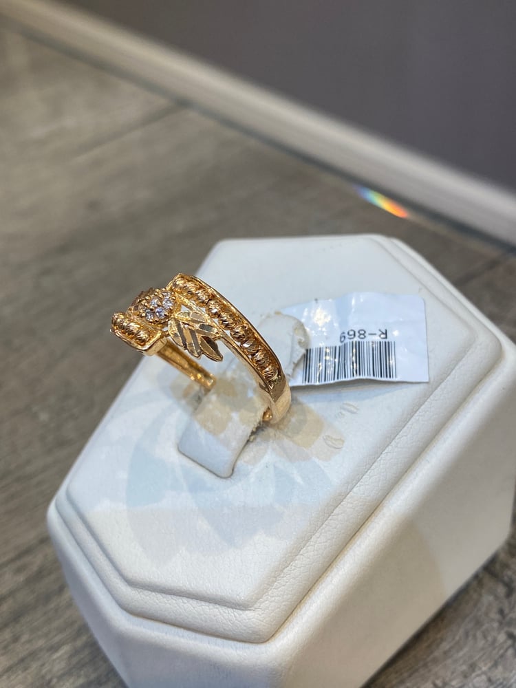Gold ring 21 karat / R-869