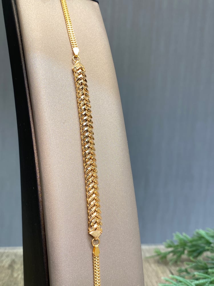 Gold chain 21 karat B-1718