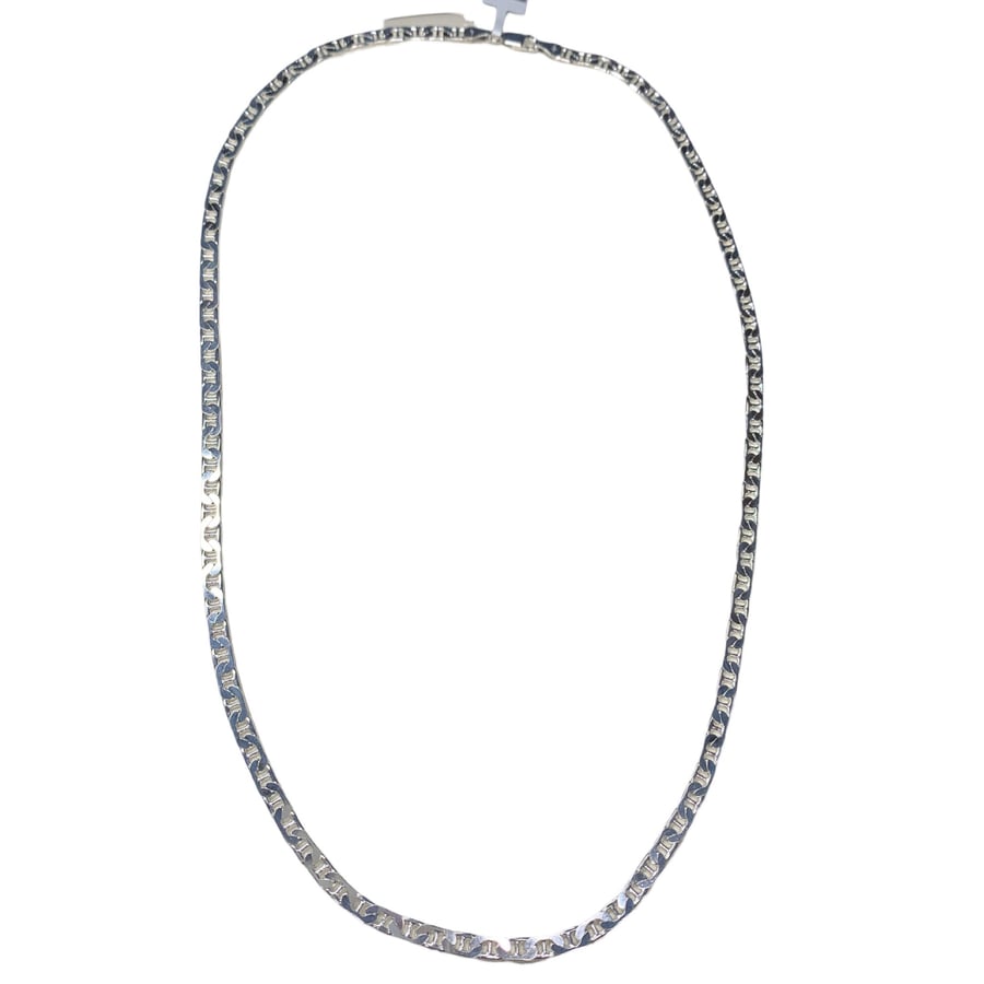 Men's silver chain