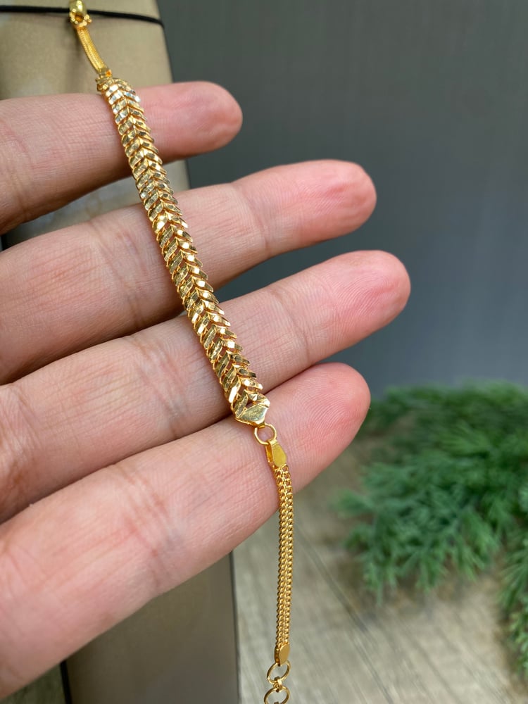 Gold chain 21 karat B-1718