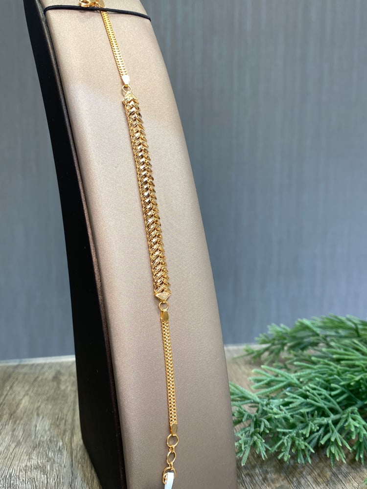 Gold chain 21 karat B-1718