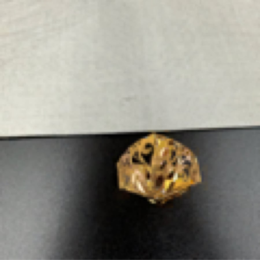 Yellow gold ring 21 karat