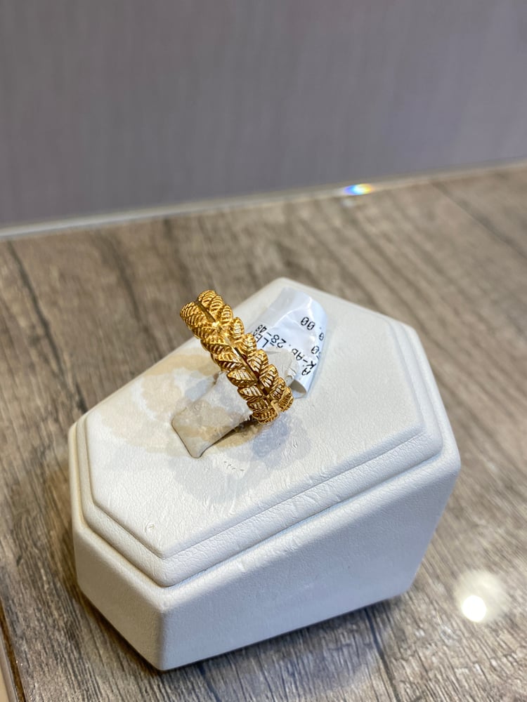 Gold ring 21 karat / W-297